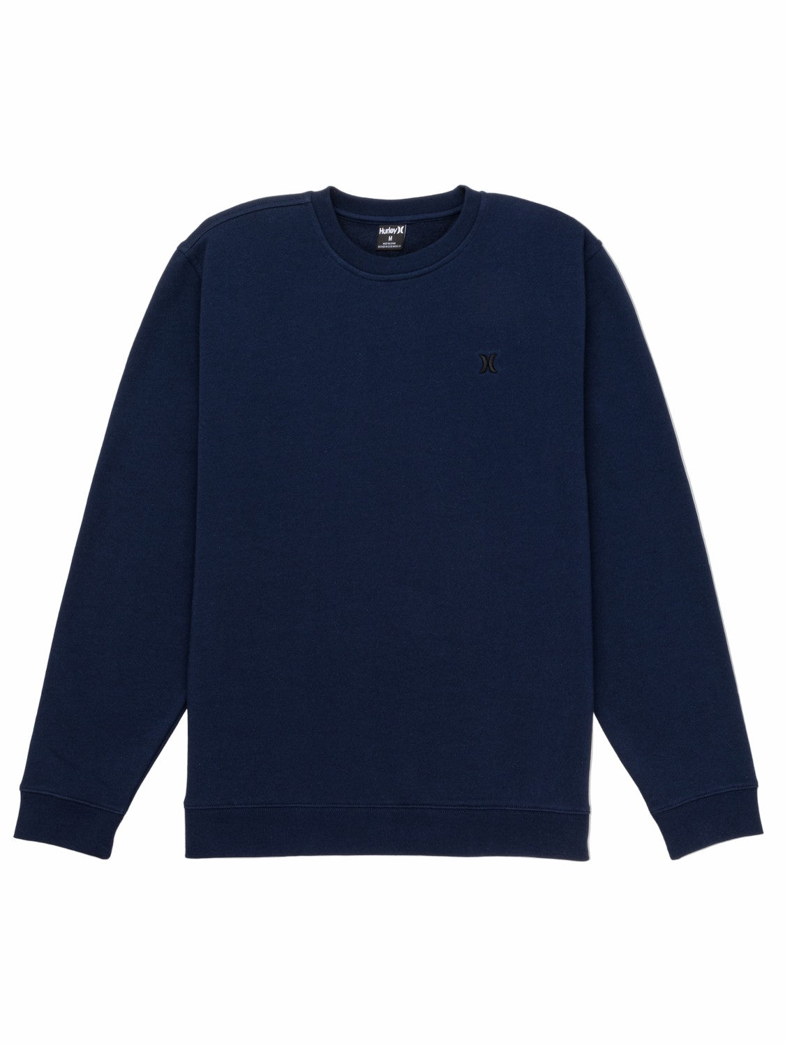 Icon Long Sleeve Crew DARK BLUE - Hurley