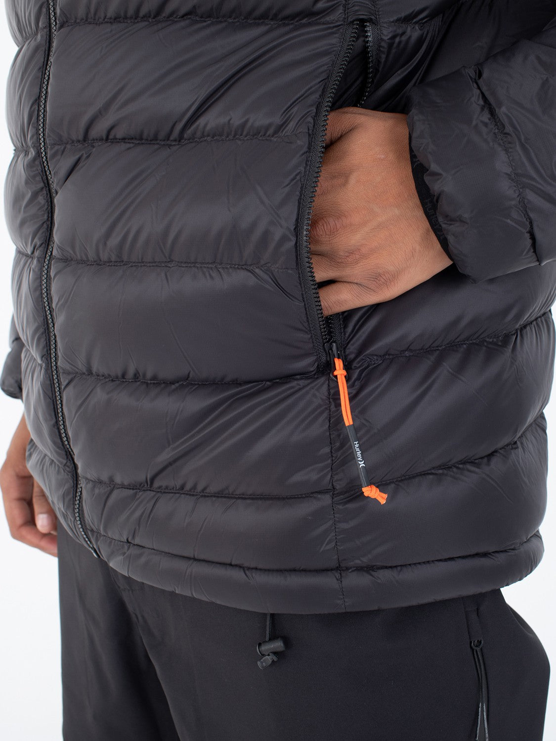 Cayuga Puffer Jacket Black - Hurley
