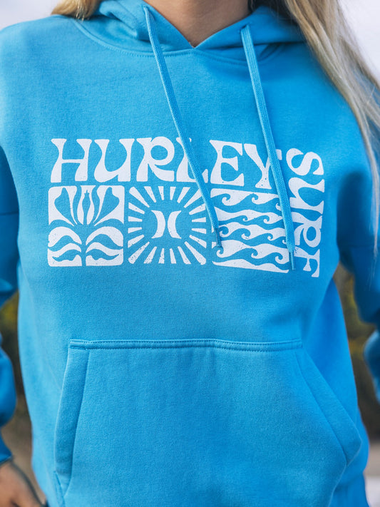 Surf Days Hoodie Blue Moon - Hurley