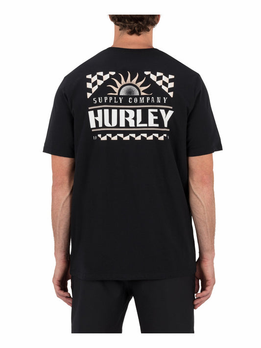 Rise Short Sleeve Black - Hurley