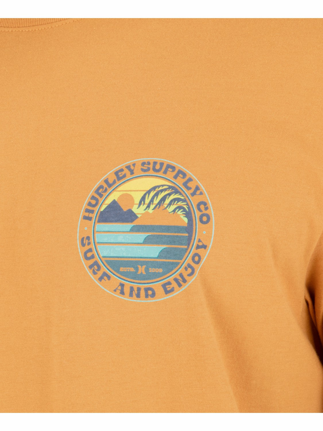 Lefts Short Sleeve Citrus Blaze - Hurley