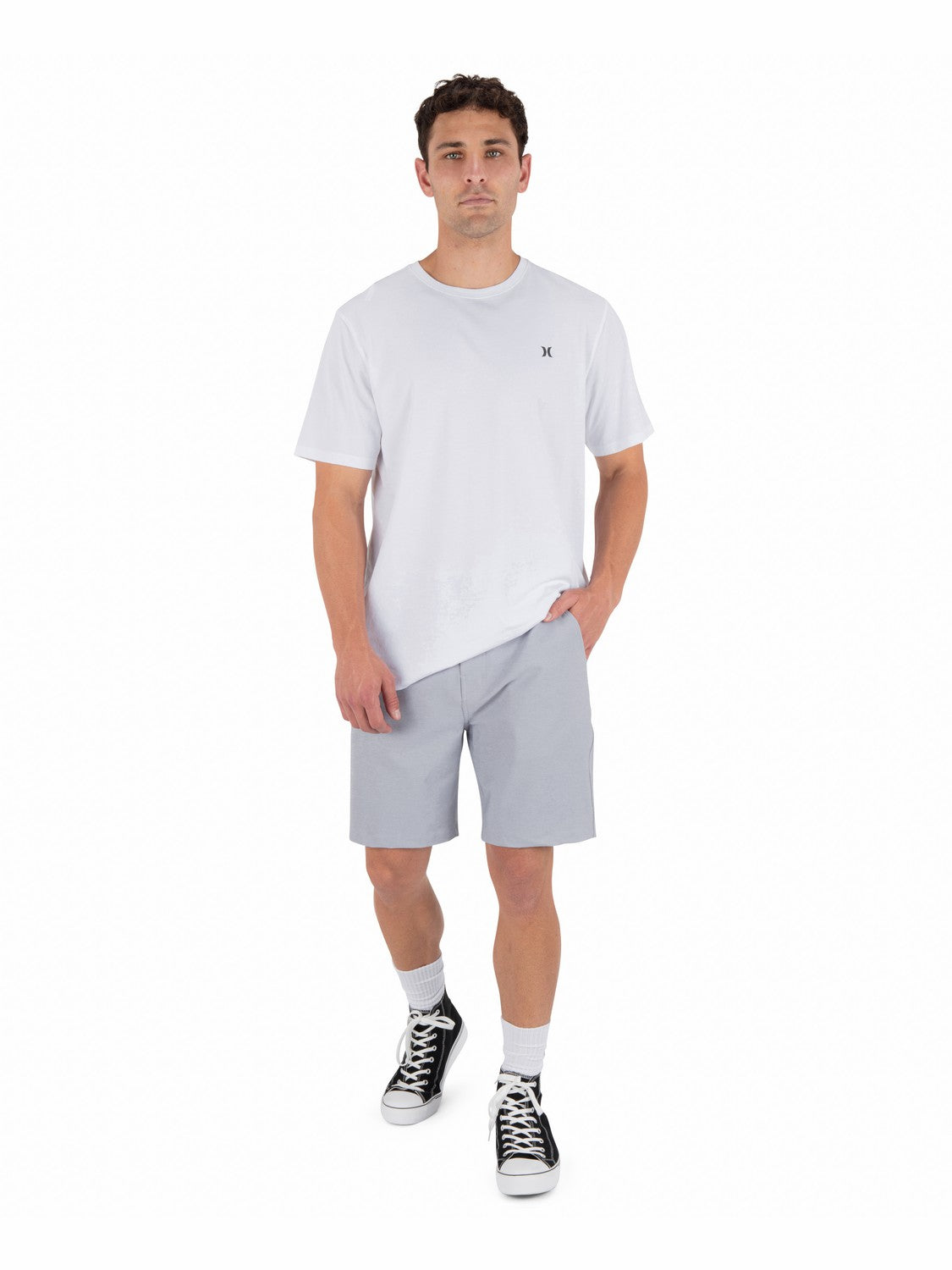 Phantom Heather Walkshort 20" Light  Stone Grey - Hurley