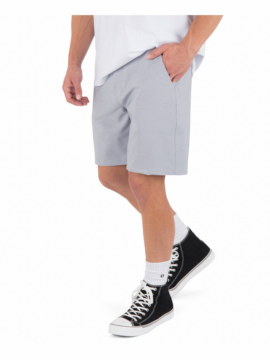 Phantom Heather Walkshort 20" Light  Stone Grey - Hurley