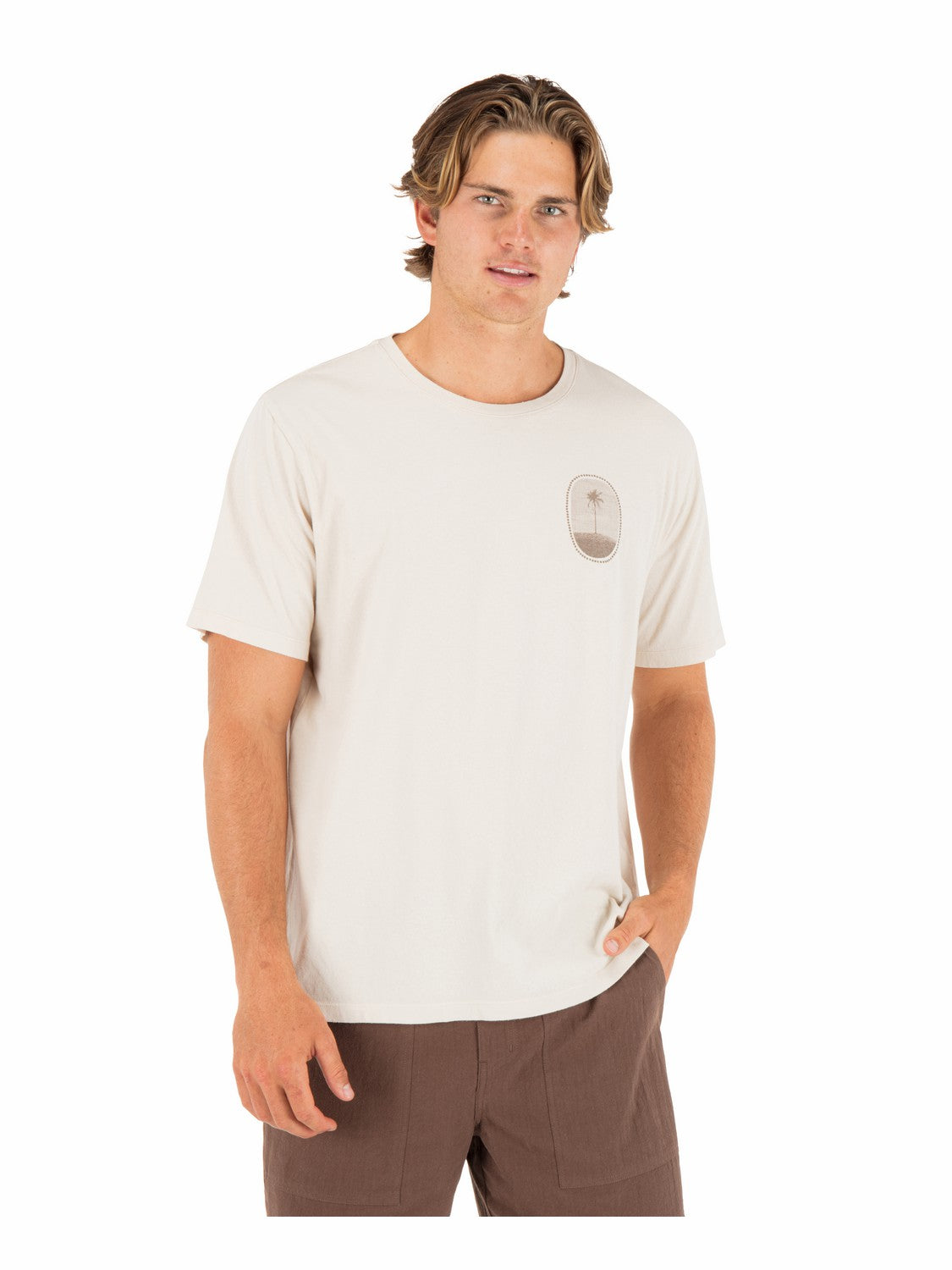 Seclusion Short Sleeve Bone - Hurley
