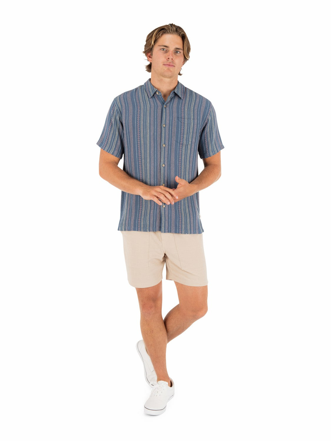 Oceanside Short Sleeve Monsoon - Hurley