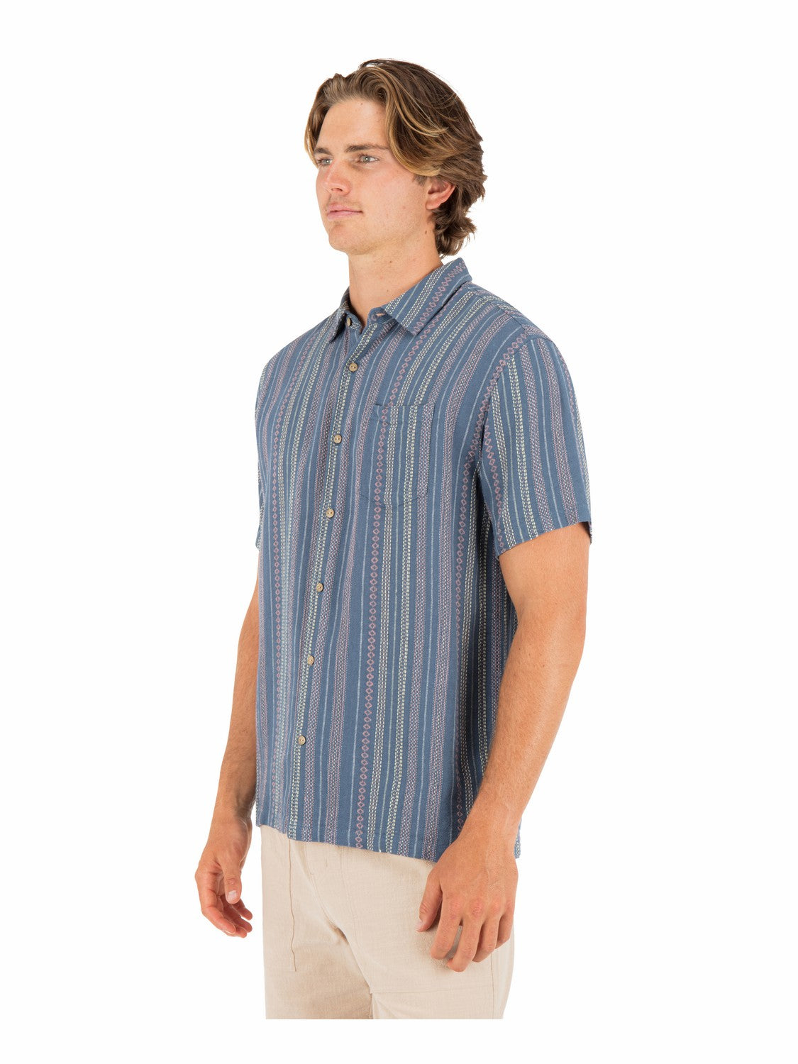 Oceanside Short Sleeve Monsoon - Hurley