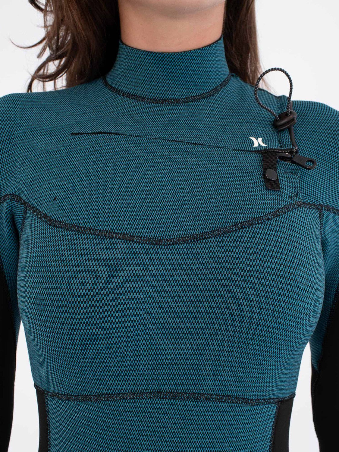 Plus 4/3Mm Fullsuit Black/Skyblue - Hurley
