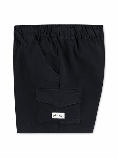 Girls' Pull On Woven Short Black - Hurley