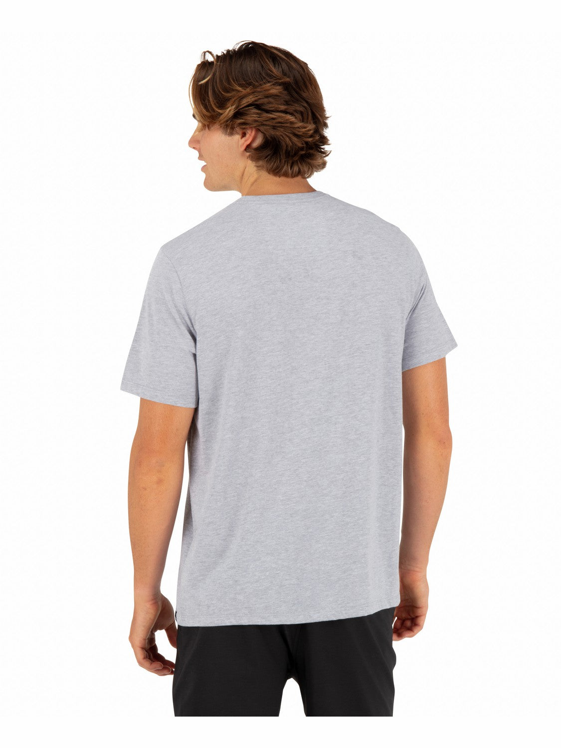 Icon Tee Short Sleeve Dark Grey Heather - Hurley