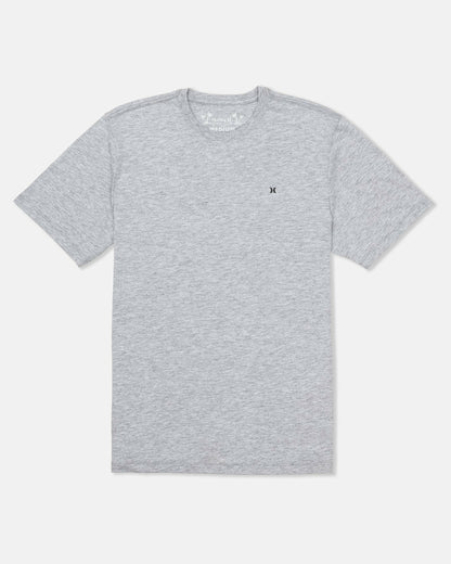 Icon Tee Short Sleeve Dark Grey Heather - Hurley