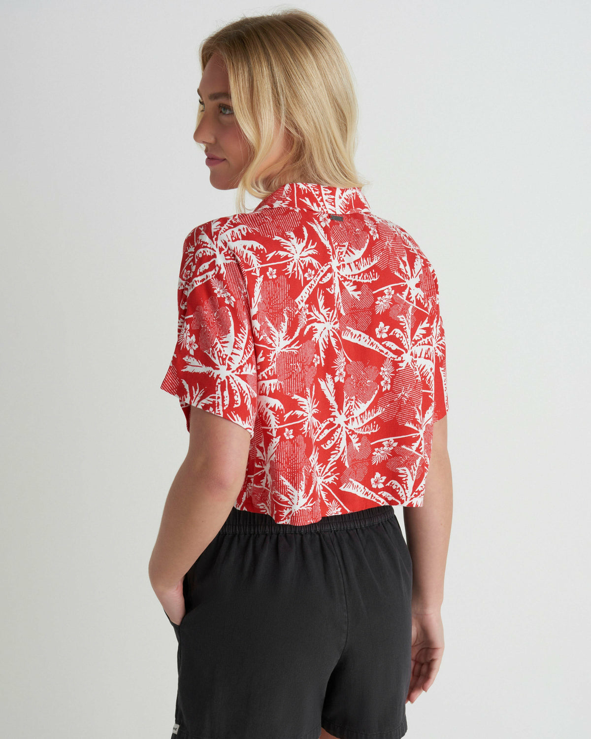 Getaway Short Sleeve Float Red - Hurley