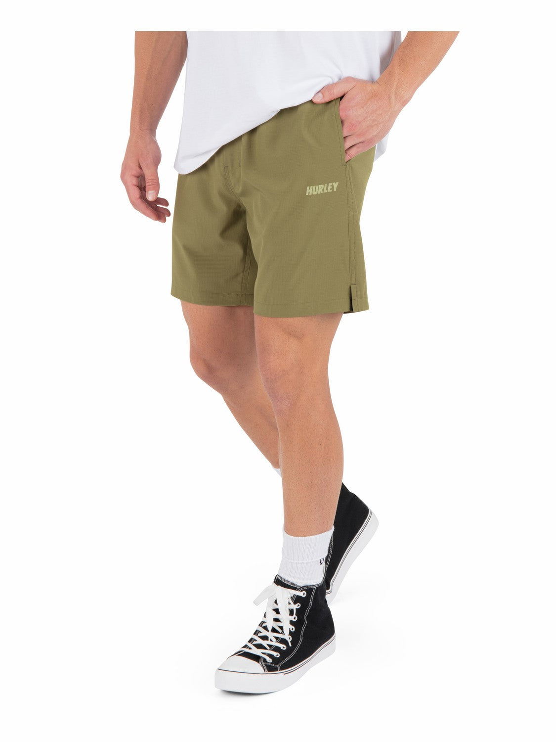 H2O Dri Trek Stretch 7" Grizzly - Hurley