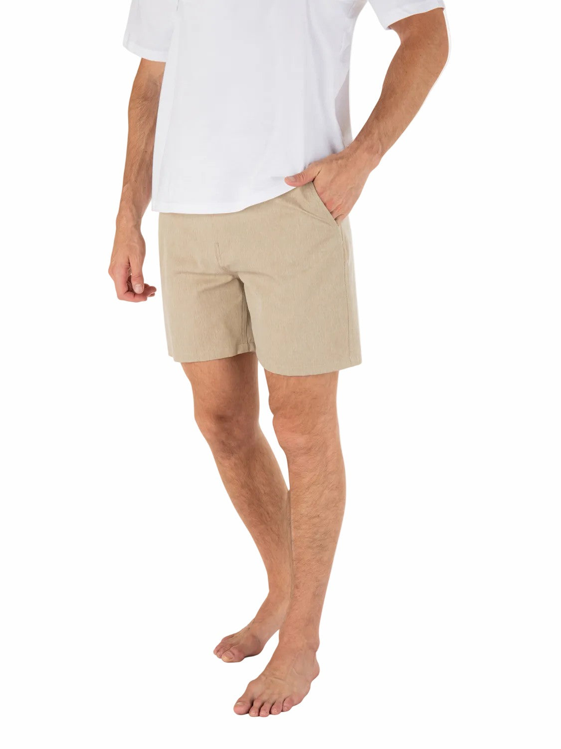 Phantom Heather Walkshort 18" Khaki - Hurley