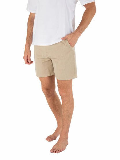 Phantom Heather Walkshort 18" Khaki - Hurley