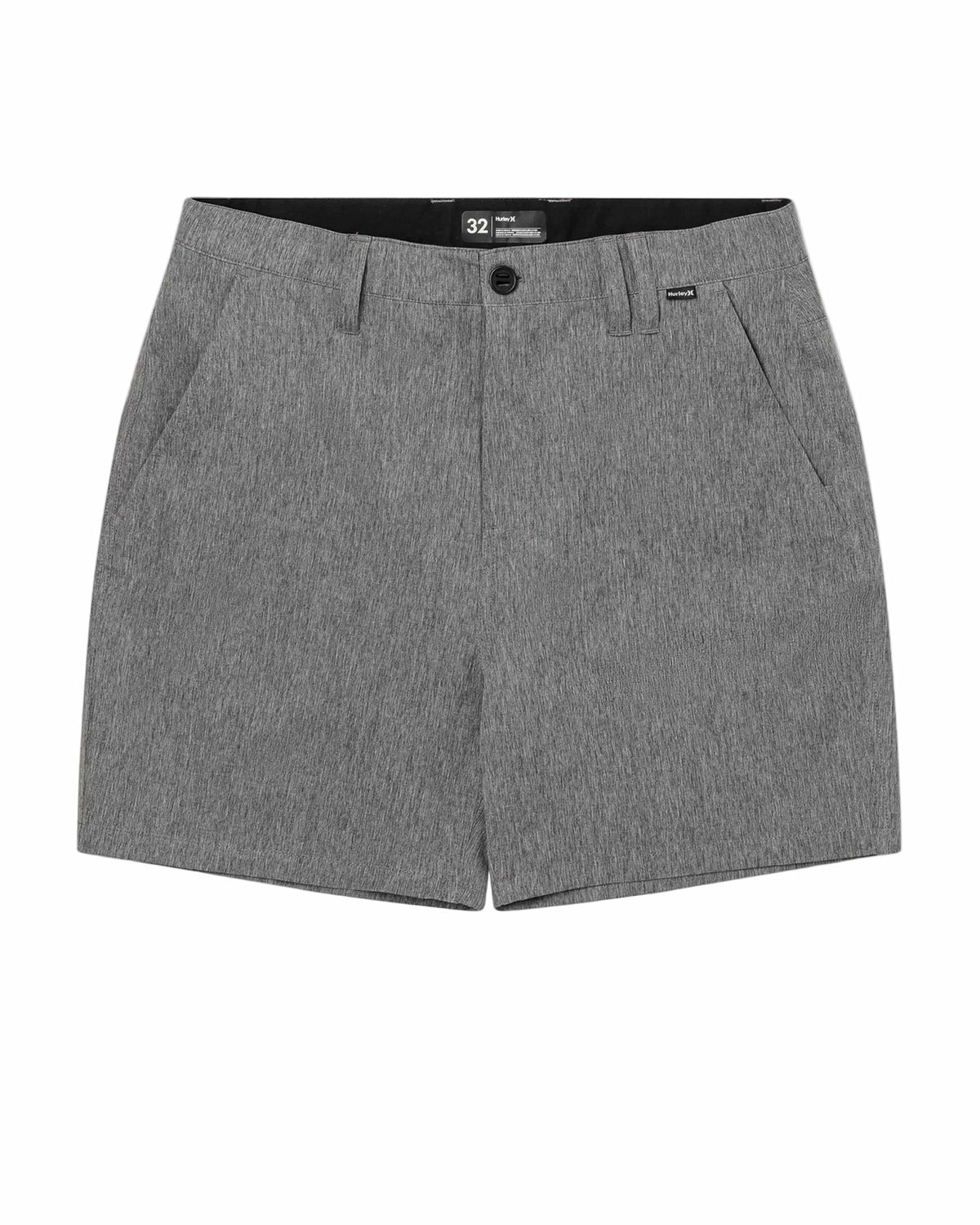 Phantom Heather Walkshort 18" Black Heather - Hurley