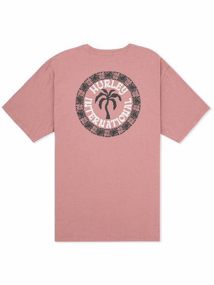 Palm Short Sleeve Phantom Rose - Hurley
