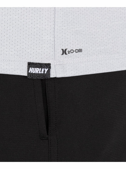 H2O Dri Outback Short Sleeve Top Light Asteroid - Hurley