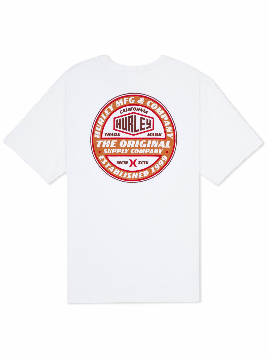 The Original Short Sleeve White - Hurley