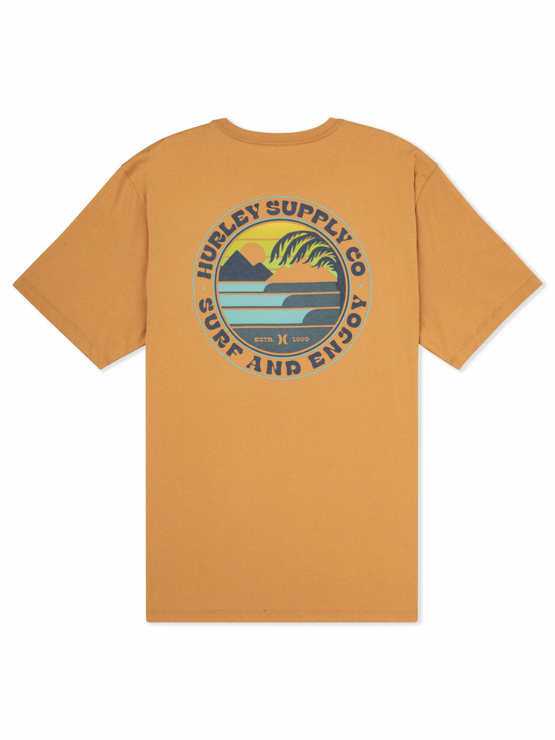 Lefts Short Sleeve Citrus Blaze - Hurley