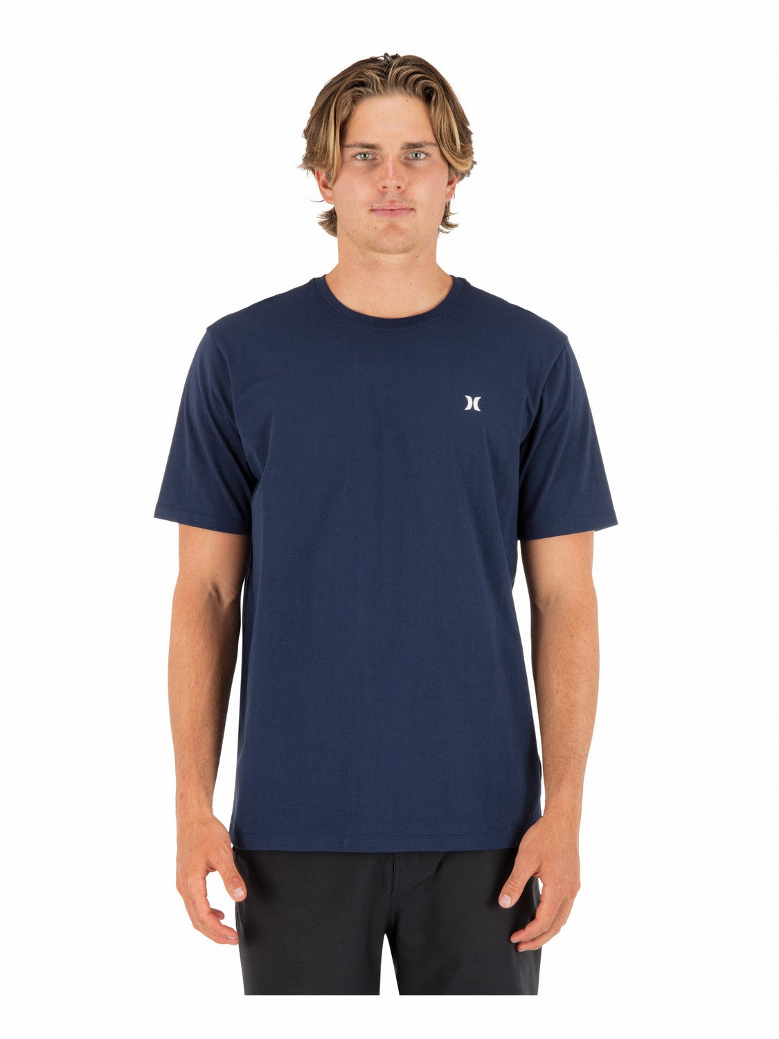 Icon Tee Short Sleeve Obsidian - Hurley