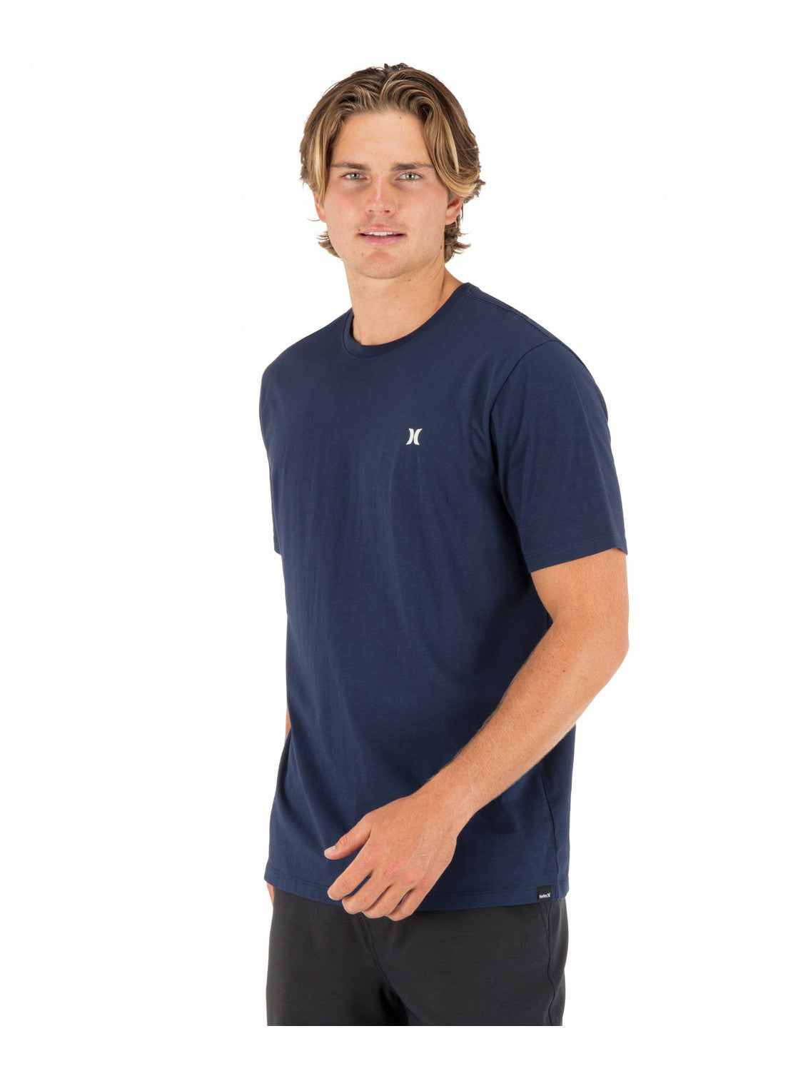 Icon Tee Short Sleeve Obsidian - Hurley