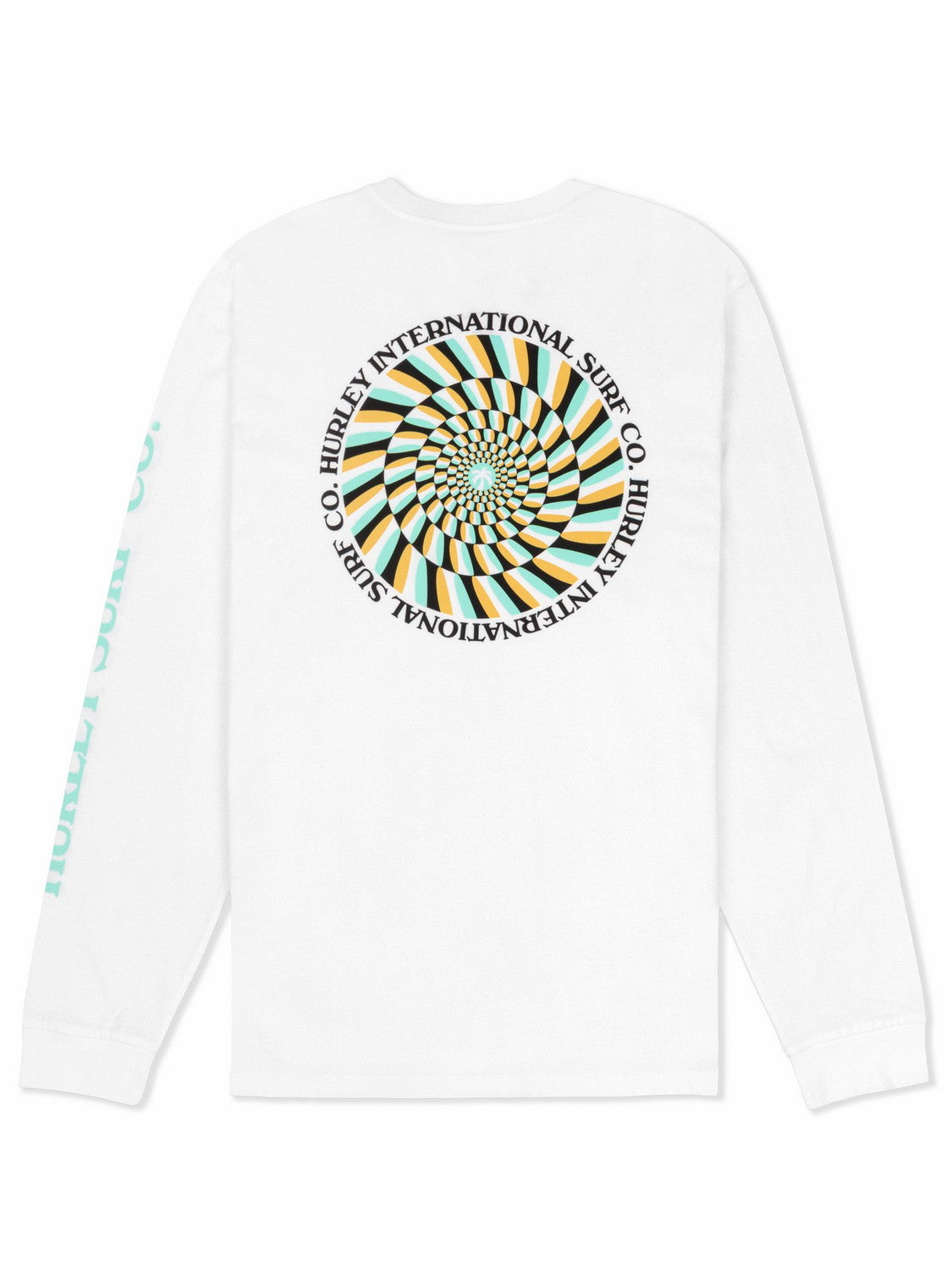Illusions Long Sleeve White - Hurley