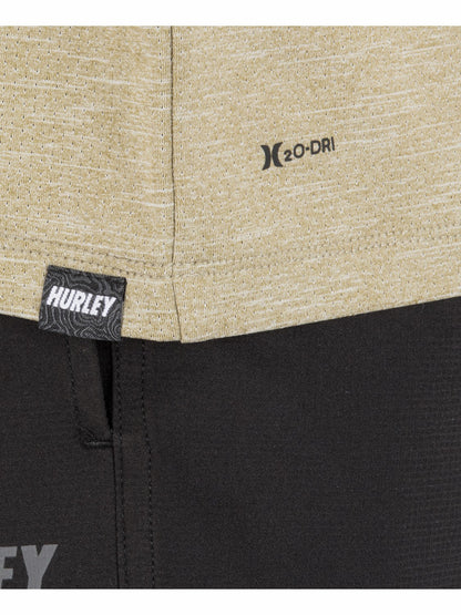 H2O Dri Outback Polo Short Sleeve Grizzly - Hurley
