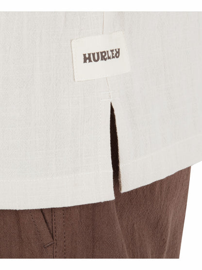 Sano Camp Embroidered Short Sleeve Bone - Hurley
