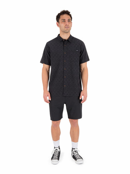 Aero Short Sleeve Black - Hurley