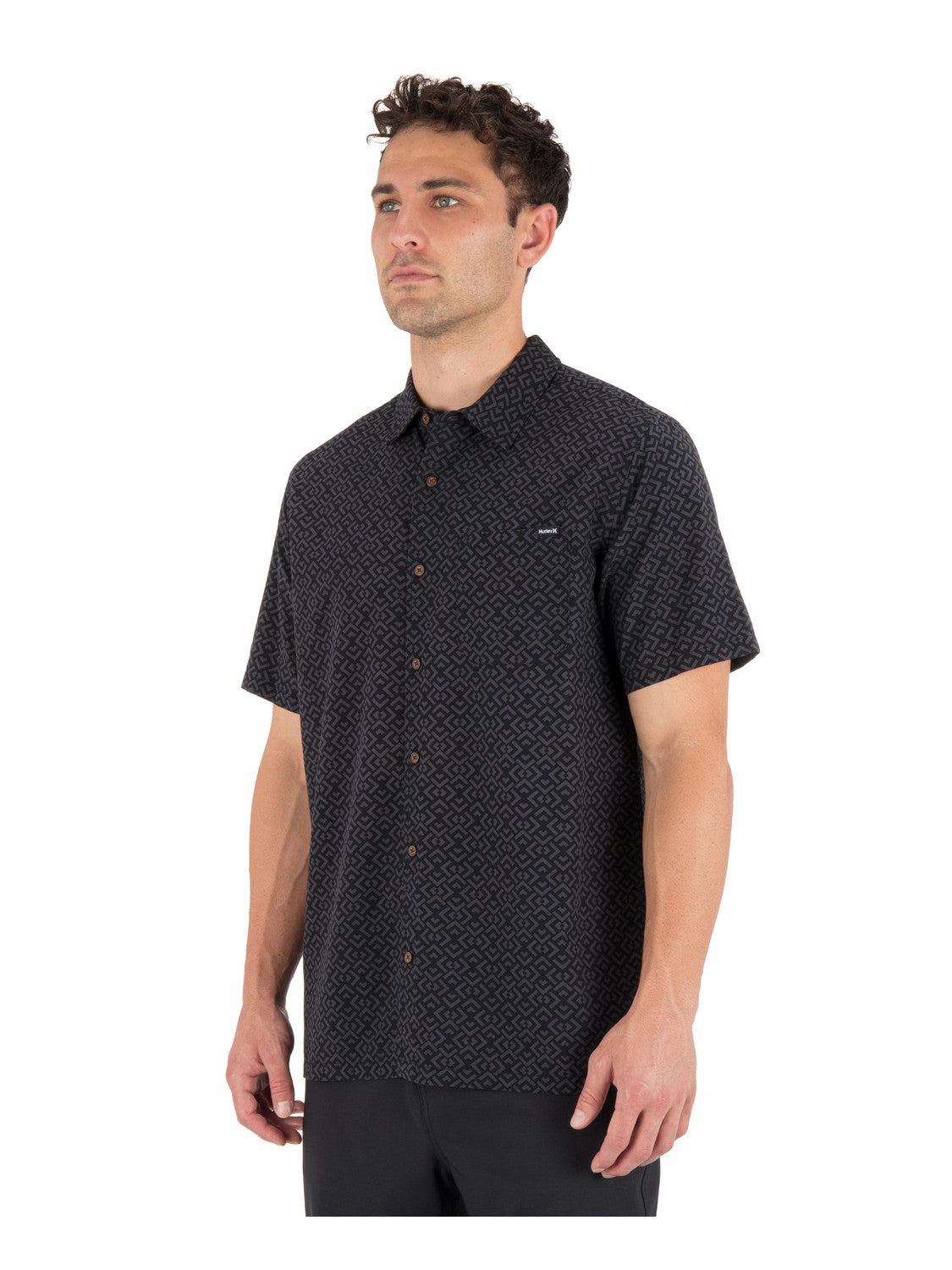 Aero Short Sleeve Black - Hurley