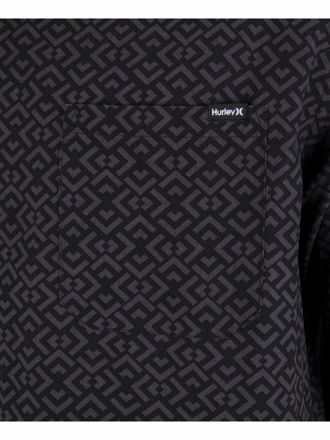Aero Short Sleeve Black - Hurley