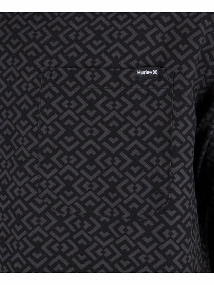 Aero Short Sleeve Black - Hurley