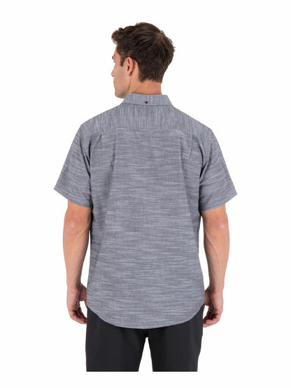 Icon Stretch Short Sleeve Black - Hurley