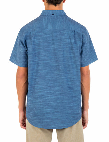 One And Only Stretch Short Sleeve Shirt Obsidian - Hurley