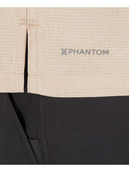 Phantom Flow Short Sleeve Khaki - Hurley