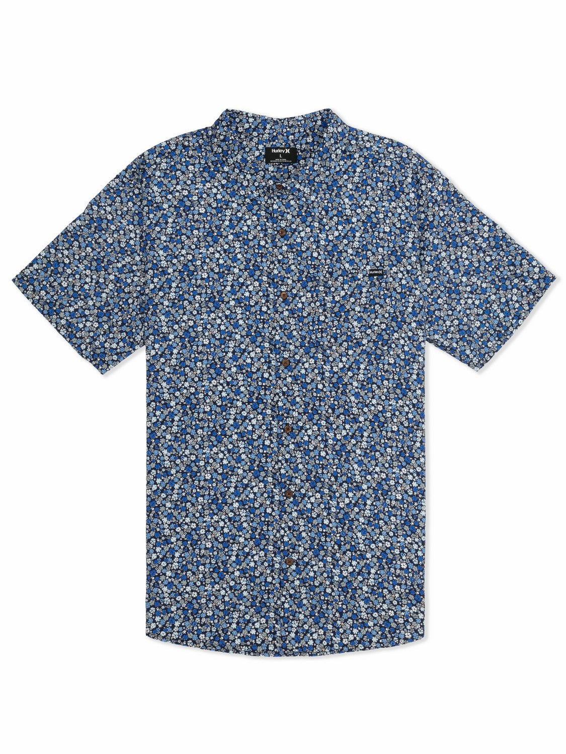 Lido Stretch Short Sleeve Abyss - Hurley