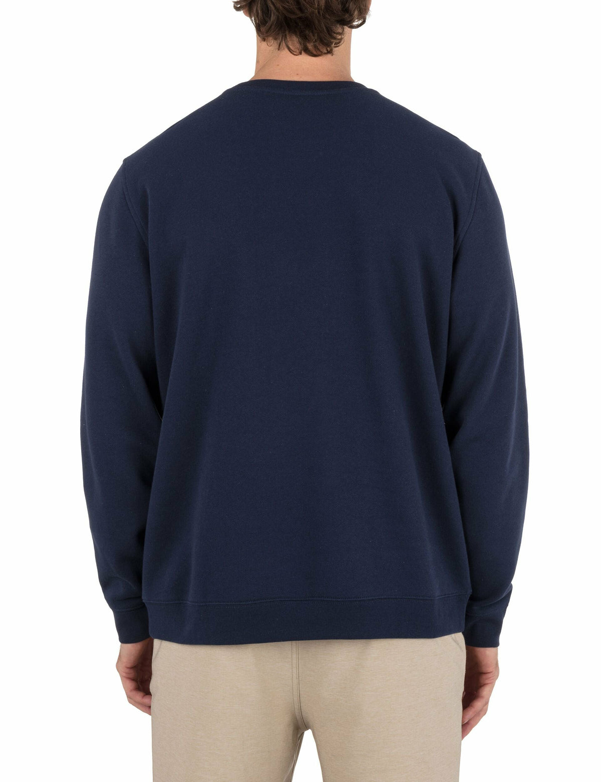 Icon Long Sleeve Crew DARK BLUE - Hurley