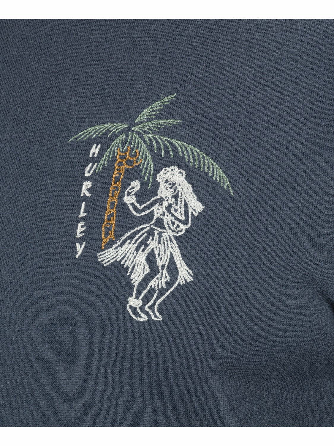Hula In Paradise Crewneck Sweatshirt Iron Ore - Hurley