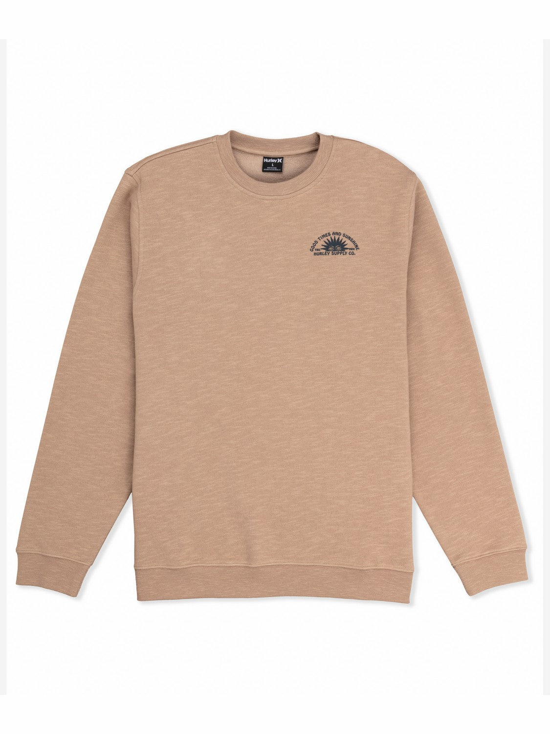 Sunshine Slub Crew Sweatshirt Bristlecone - Hurley