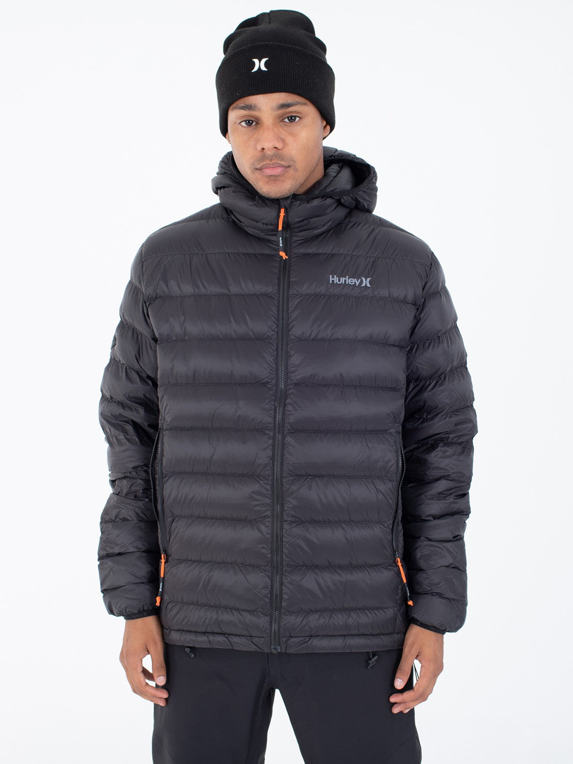 Cayuga Puffer Jacket Black - Hurley
