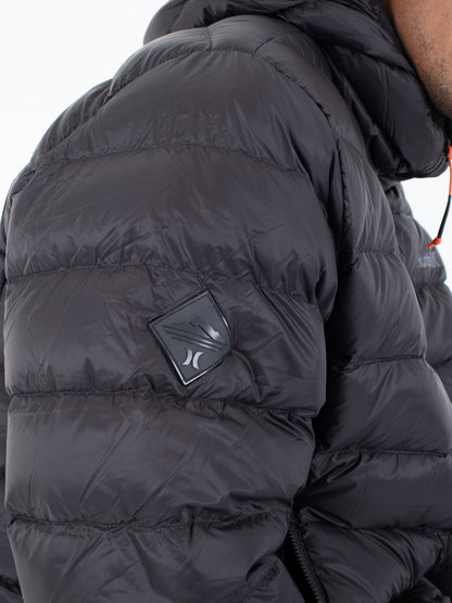 Cayuga Puffer Jacket Black - Hurley