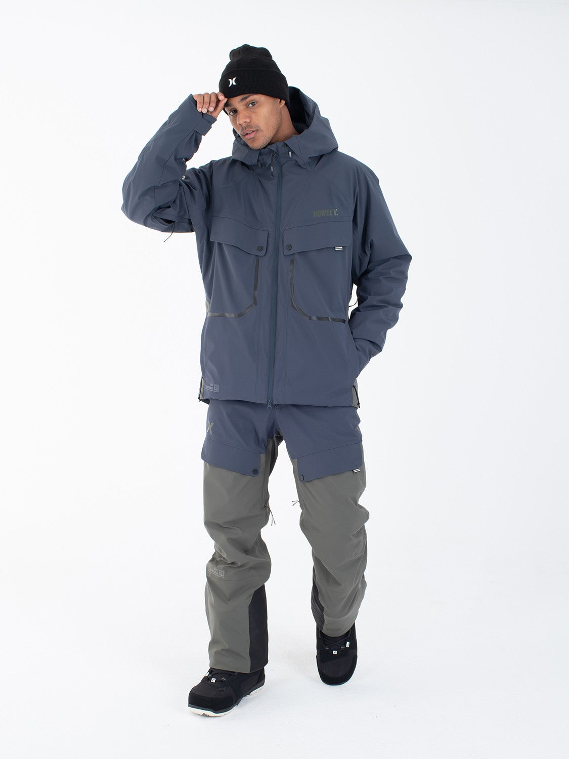 Deeppow Snow Jacket Armored Navy/Cargo - Hurley