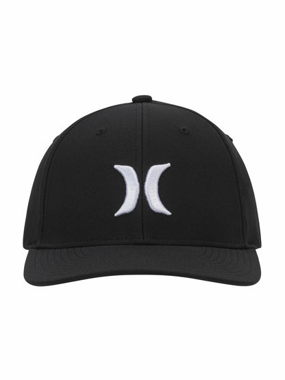 Icon Stretch Fit Hat Black/White - Hurley