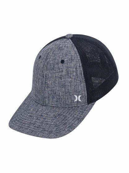 Icon Mini Mesh Stretch Fit Trucker Hat Navy - Hurley