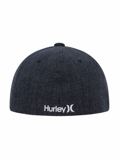 Icon Heather Stretch Fit Hat Navy - Hurley