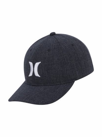 Icon Heather Stretch Fit Hat Navy - Hurley