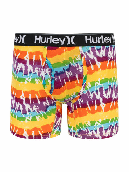 Wave Tie Dye Boxer Brief Multi Holograph - Hurley