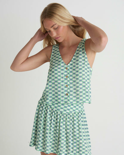 Venice Top Windward Blue - Hurley