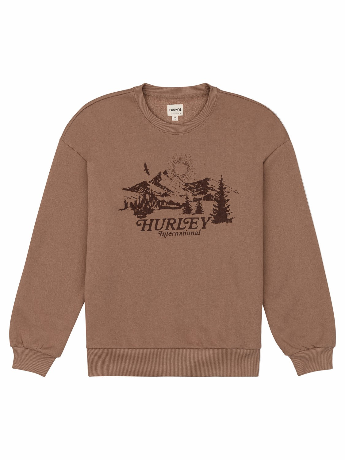 Escapism Oversize Crew COCOA CREAM - Hurley