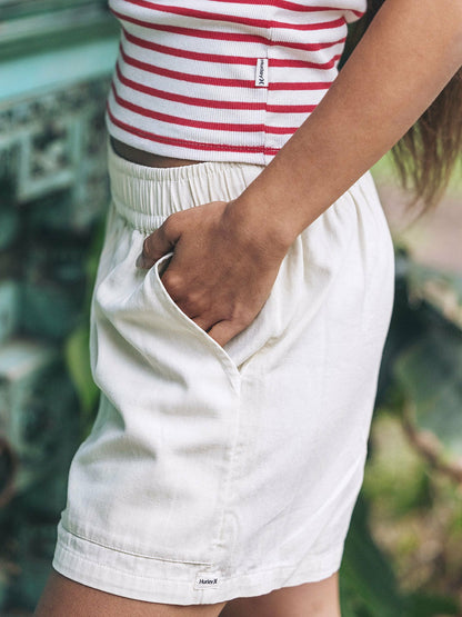 Wavy Days Short Off White - Hurley